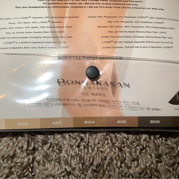 Donna Karan the nudes essential toners pantyhose, color A05, size: M - Picture 6 of 12